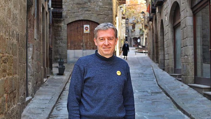 El conseller comarcal de joventut,  Xavier Castellana | ARXIU/ARNAU VALVERDE