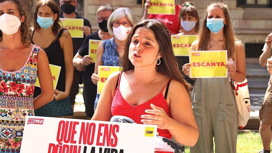 La diputada de la CUP al Parlament Maria Sirvent