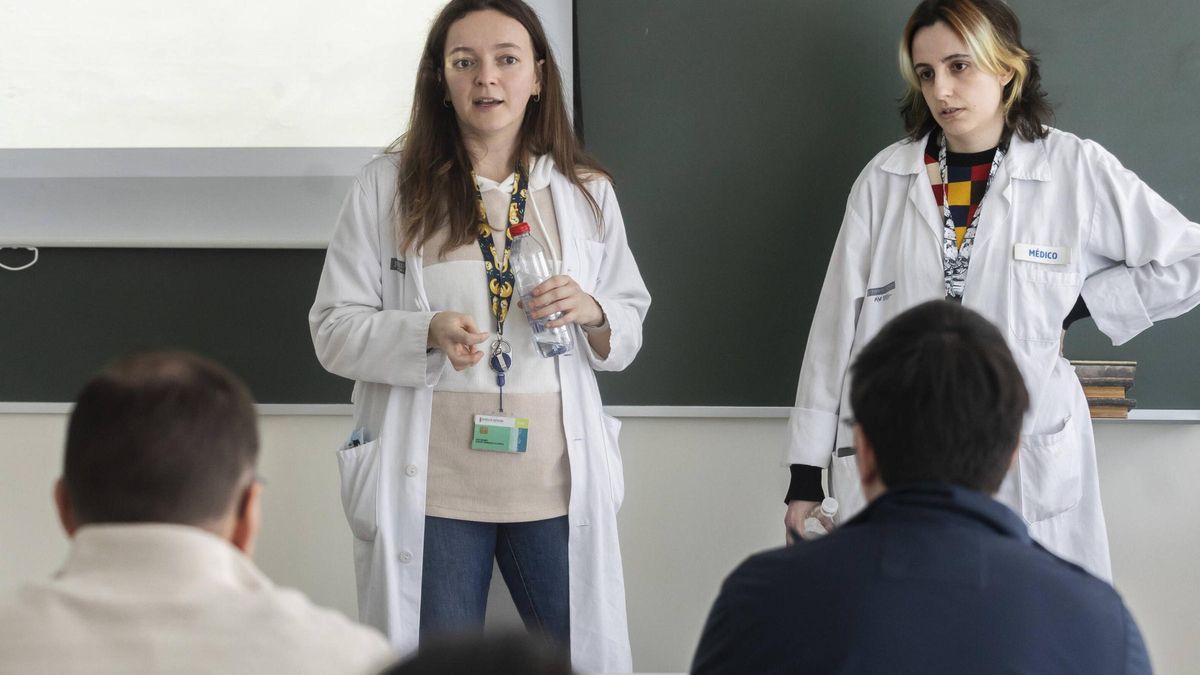 Residentes de la Fe en la jornada de puertas abiertas celebrada en abril de 2024.