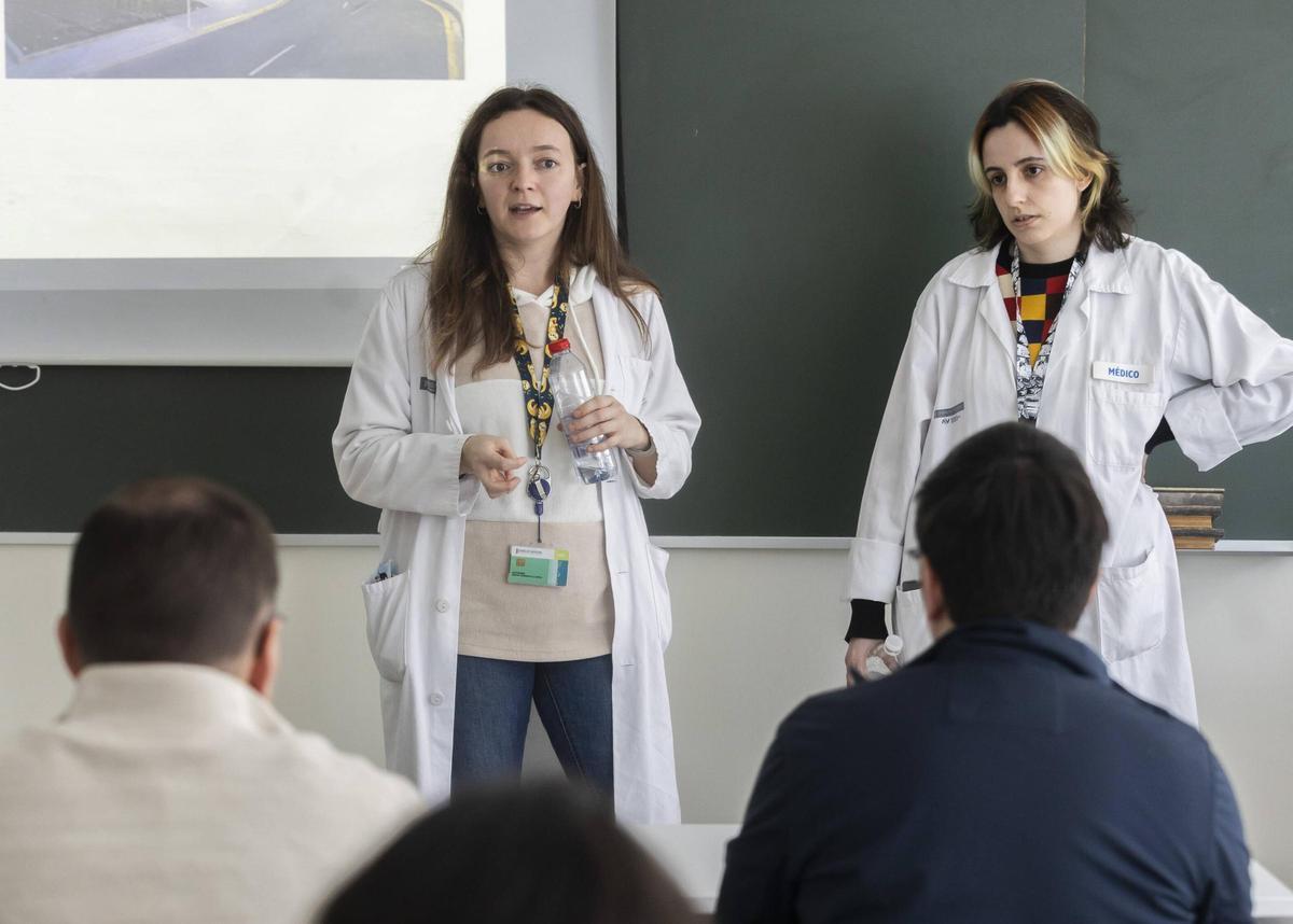 Residentes de la Fe en la jornada de puertas abiertas celebrada en abril de 2024.