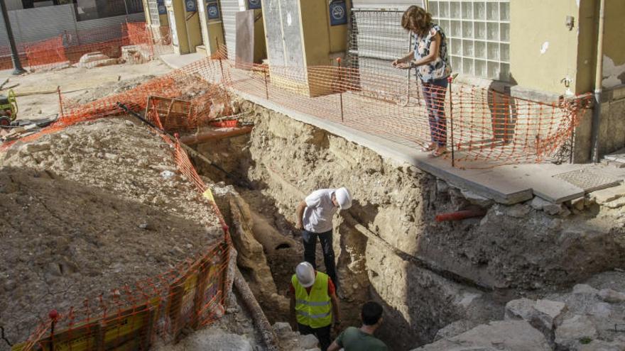 Excavaciones en el Mercado Central