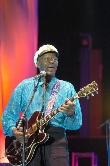 ACTUACION DE .CHUCK BERRY. EN EL AUDITORIO DEL ...