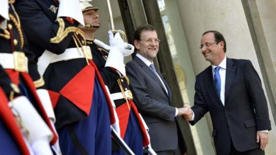 Rajoy se reúne con Hollande