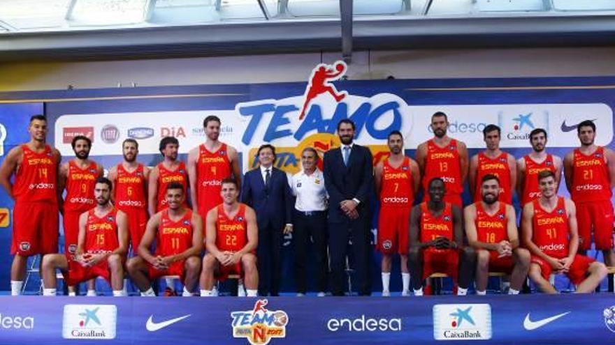 La selecció espanyola ja s&#039;entrena per a l&#039;Eurobasket