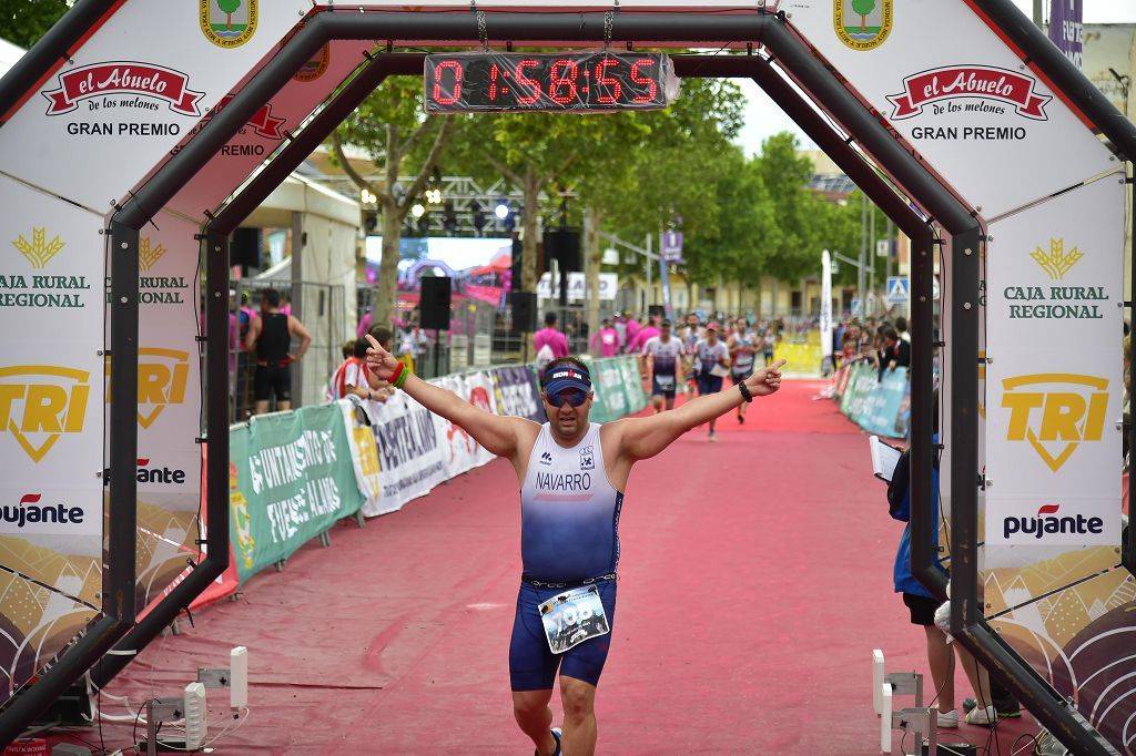 Llegada del triatlón de Fuente Álamo (I)