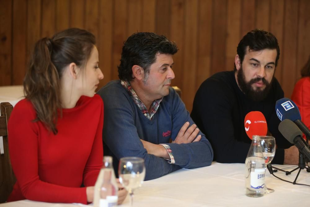 El elenco de la película "Bajo la piel de lobo" se reune en La Rectoral de Taramundi