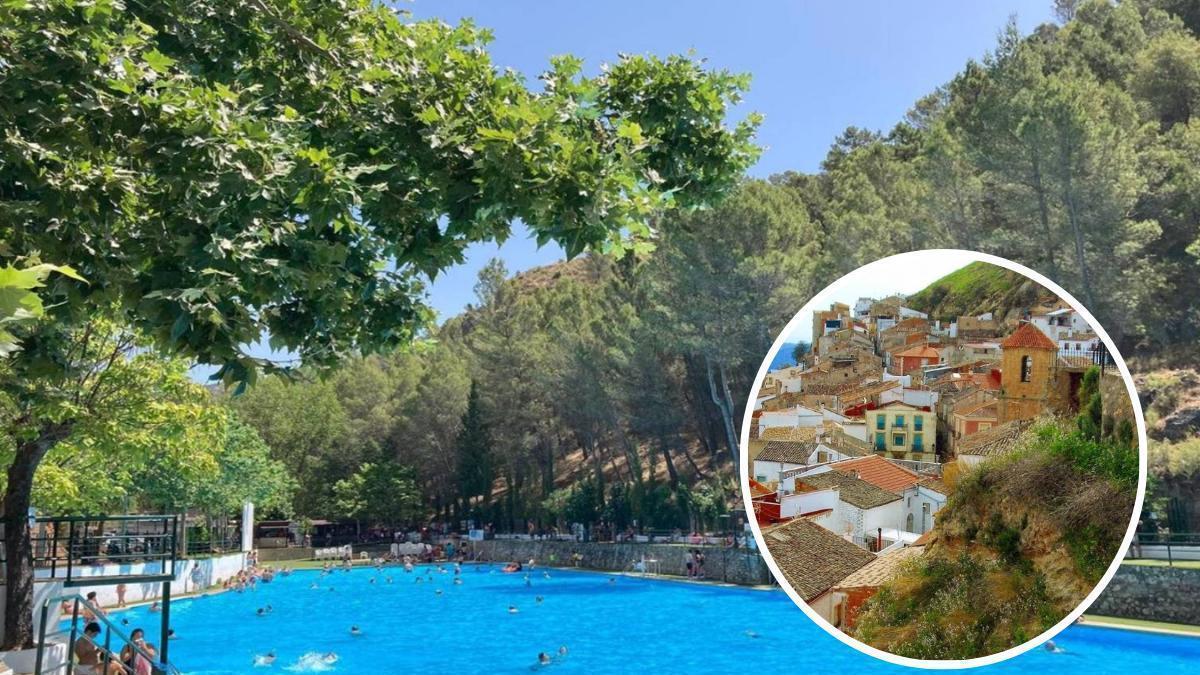cine flotante y agua de montaña en la ‘Bañera de los Dioses’