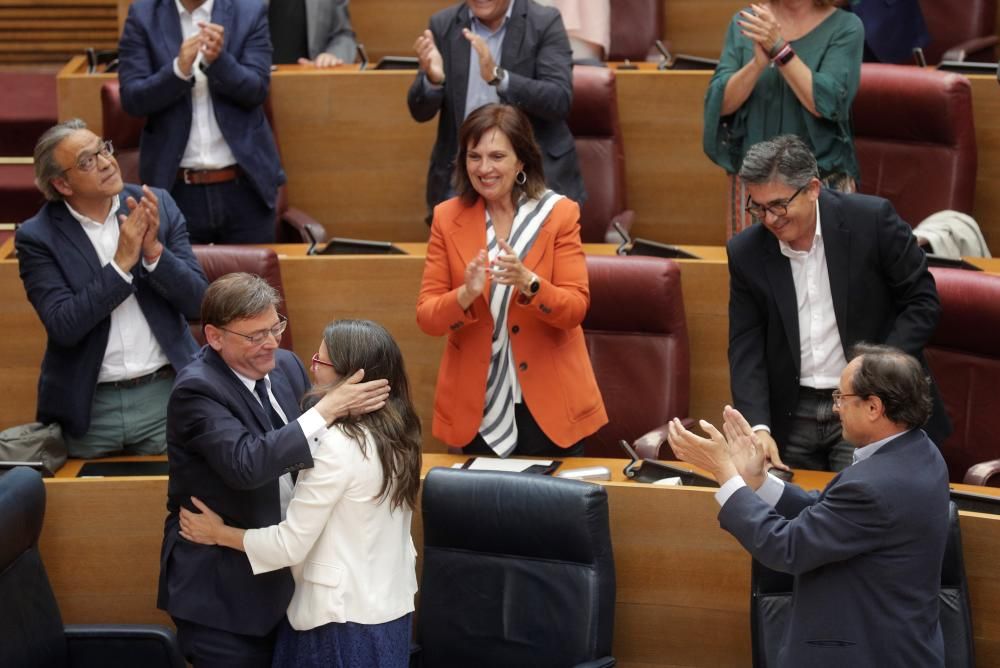 Segunda sesión del pleno de investidura de Puig