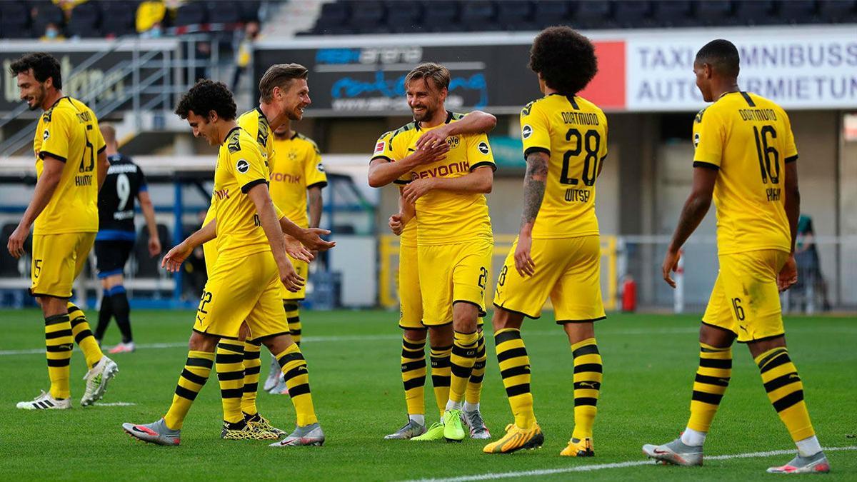 El Borussia goleó al Paderborn