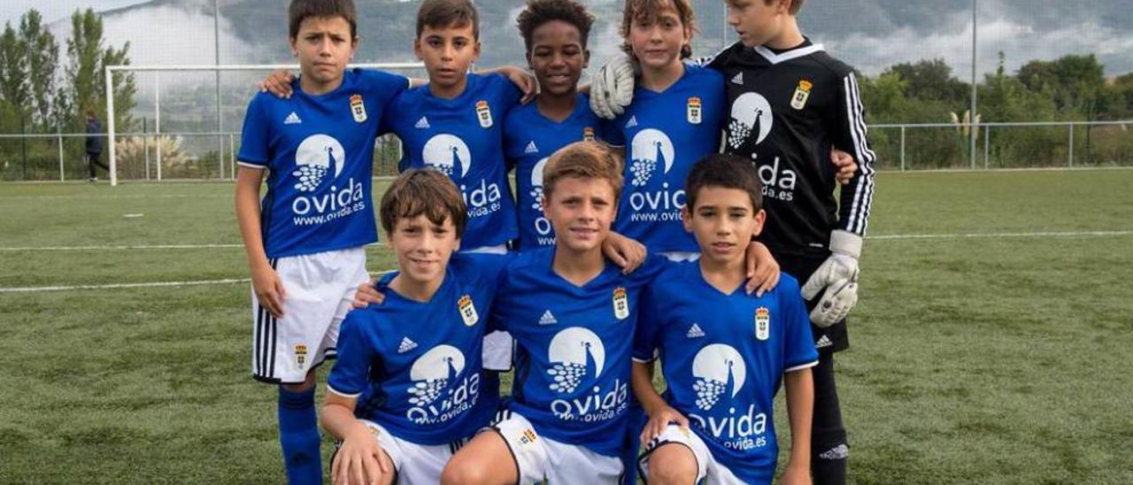 Oviedo B de Segunda alevín.