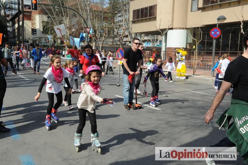 Marcha solidaria de Jesús-María por Haití