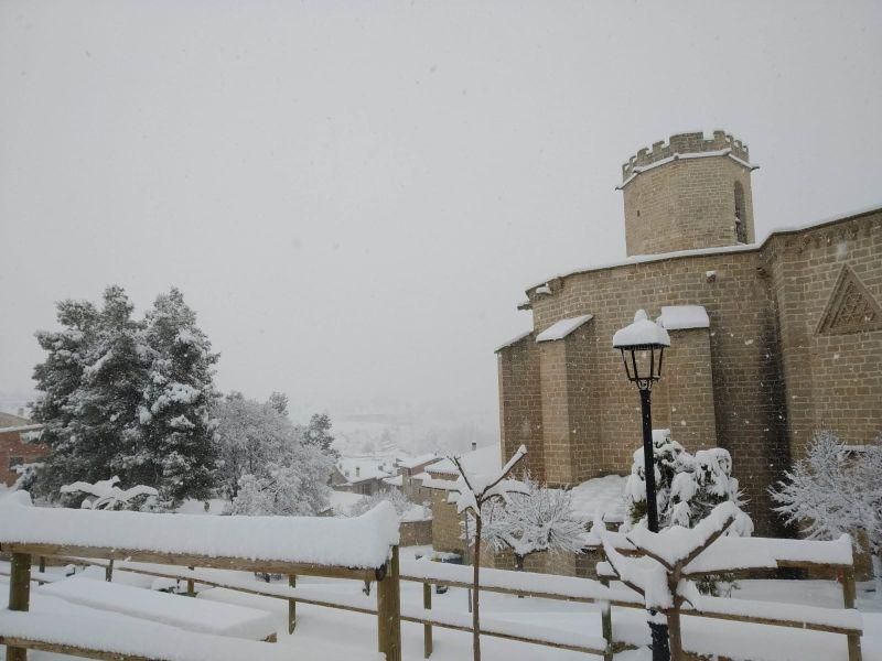 'Filomena' en Aragón