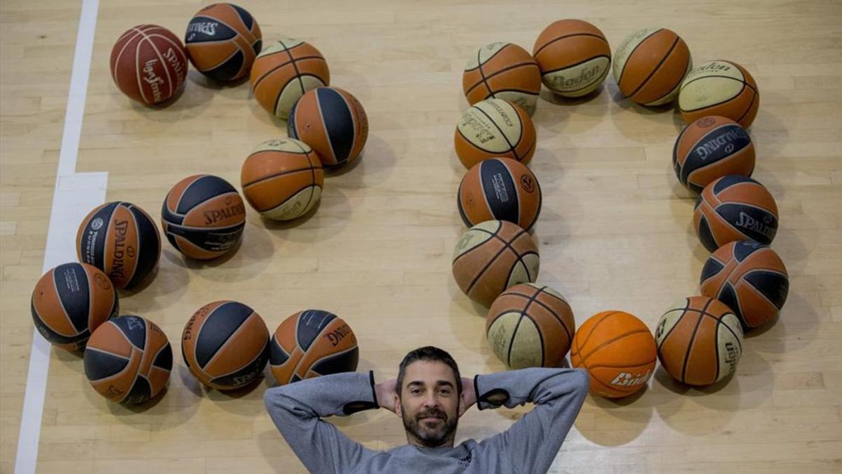 A Juan Carlos Navarro dos décadas le contemplan