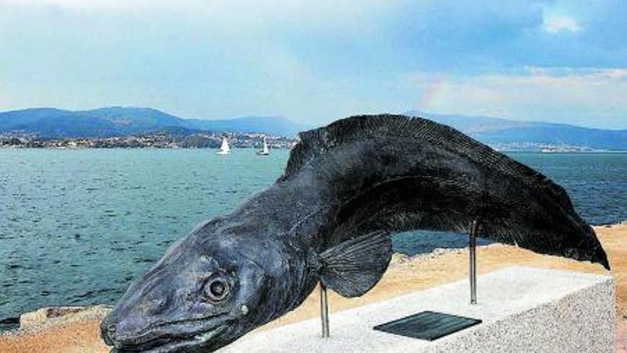 Jardín de esculturas marinas gigantes en Los Narejos