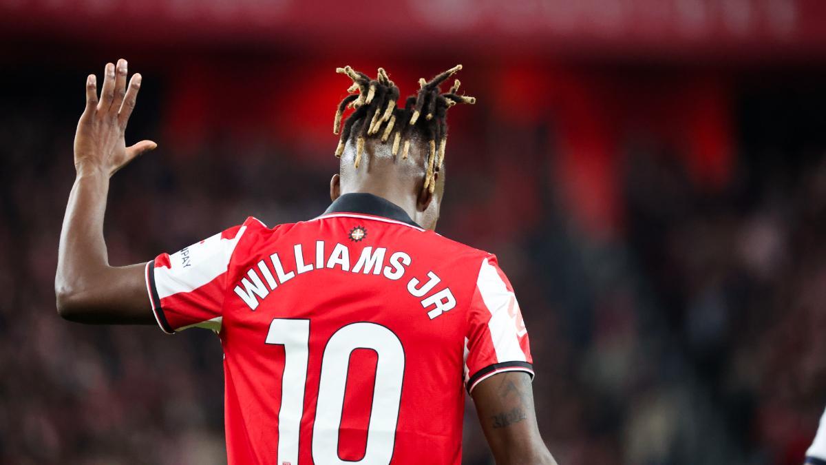 Nico Williams, jugador del Athletic Club