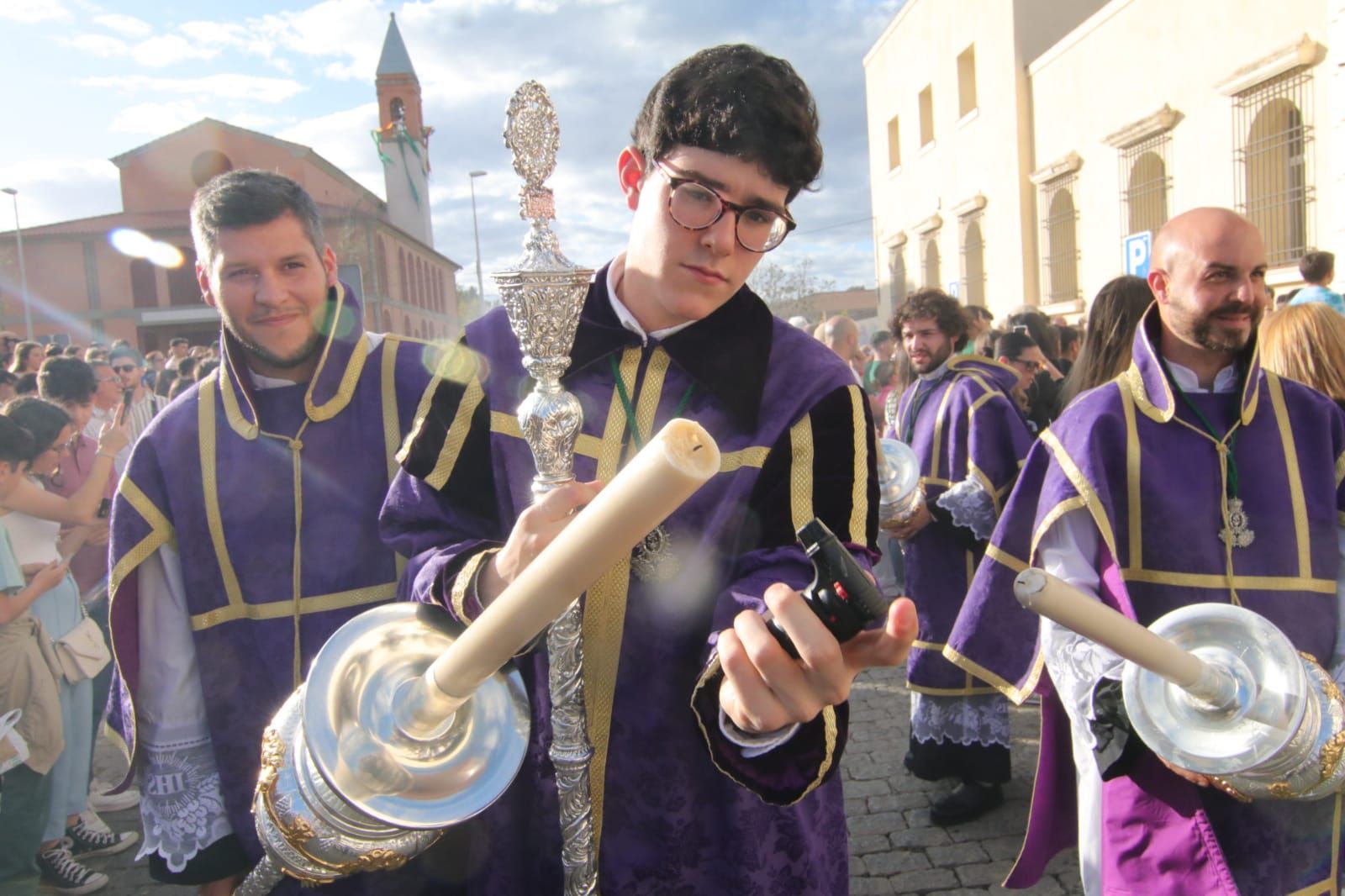 La salida de María Santísima de la O por Fátima, en imágenes