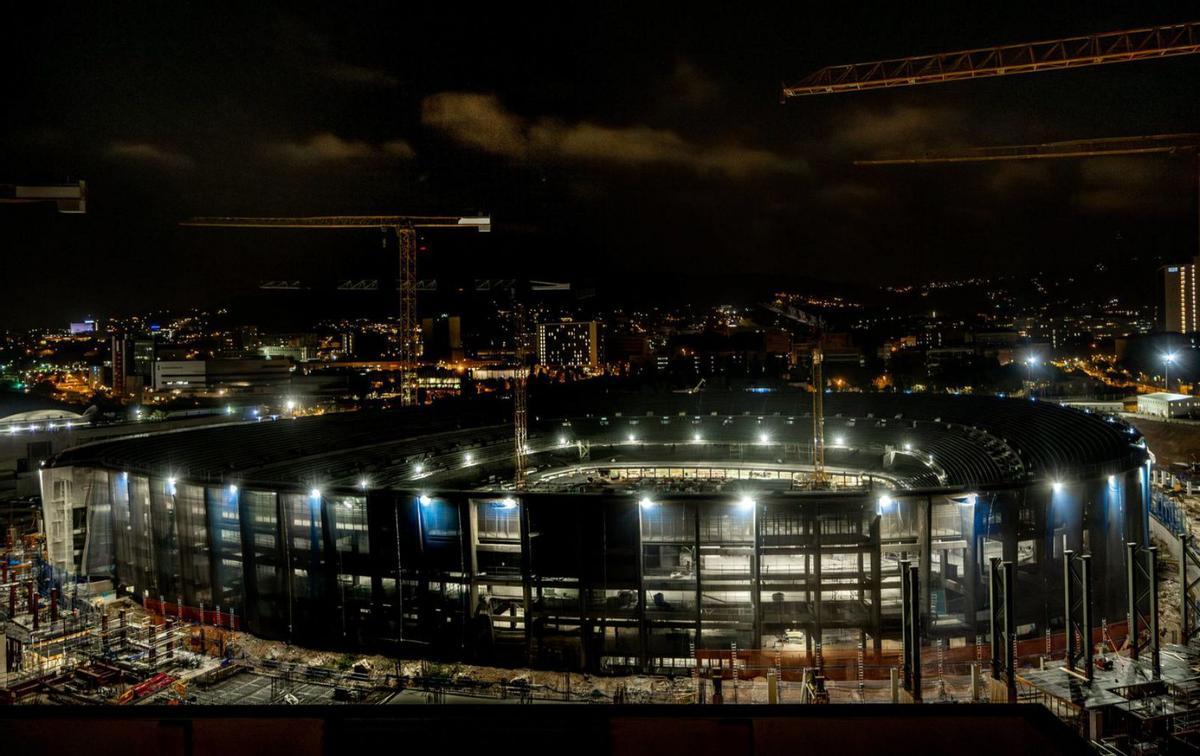 BCN desautoritza les obres del Camp Nou fins a la mitjanit