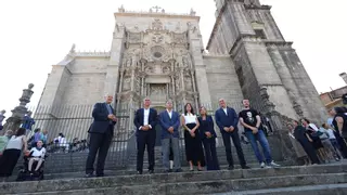 La basílica pontevedresa de Santa María estrena su nueva imagen