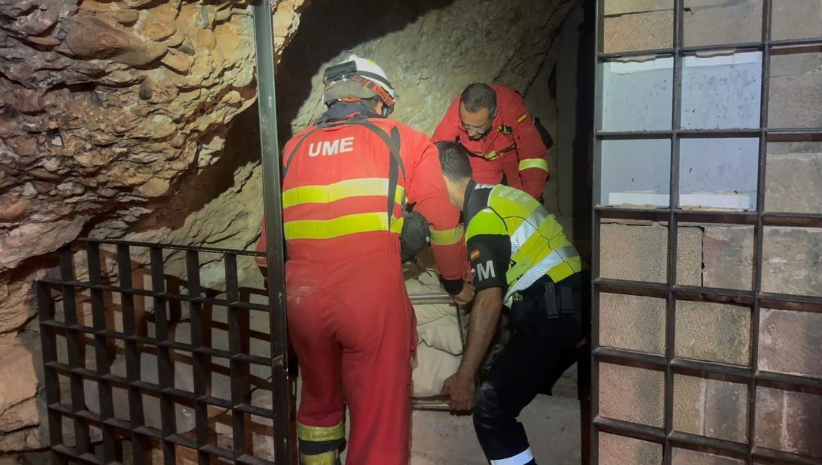 En imágenes | Así fue el traslado de los bienes del Monasterio viejo de San Juan de la Peña