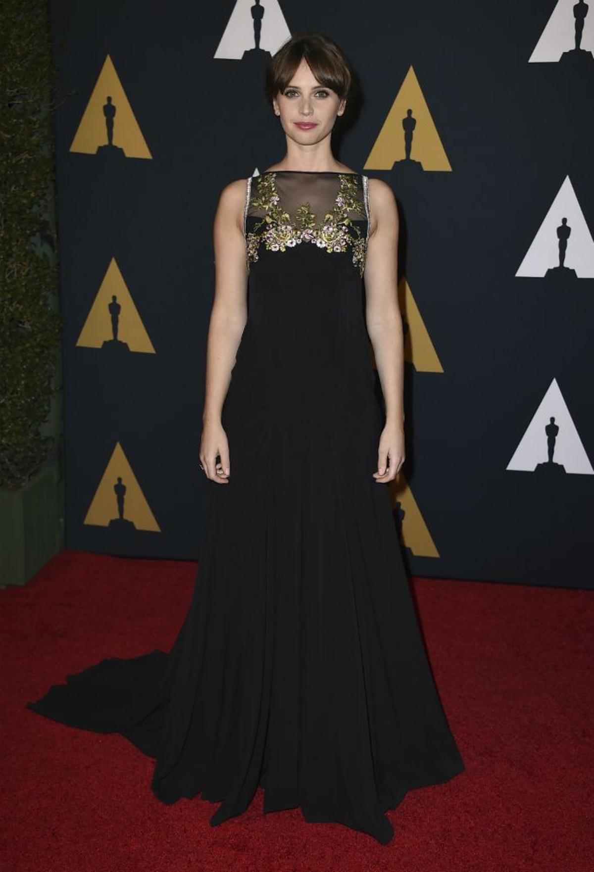 Felicity Jones en la alfombra roja de los Premios Gobernadores 2016