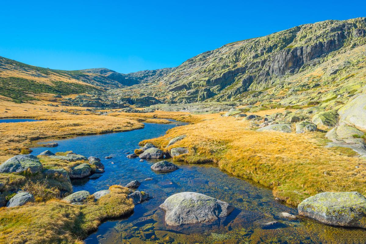 Colinas del parque natural Sierra de Gredos