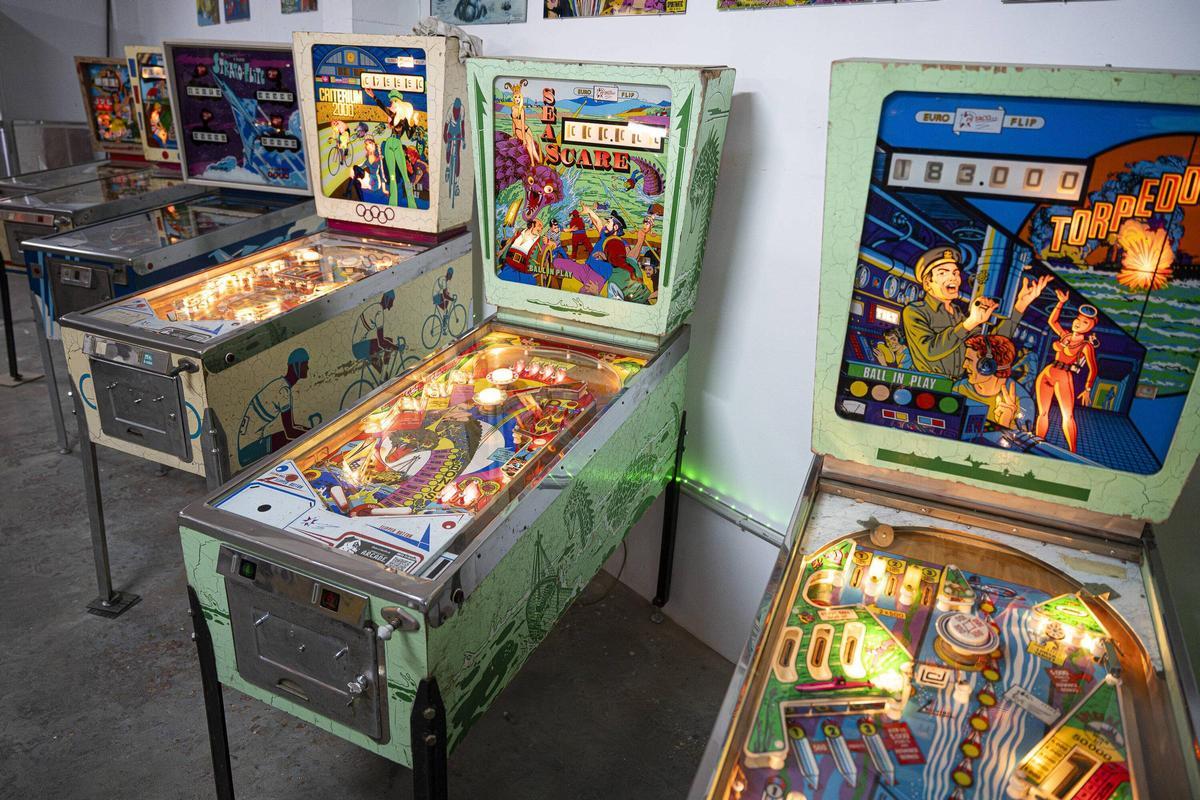 Así es la nueva sede de la asociación ARCADE en Esplugues: con 120 recreativas y medio centenar de pinballs