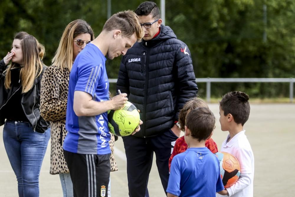 Entrenamiento del Real Oviedo