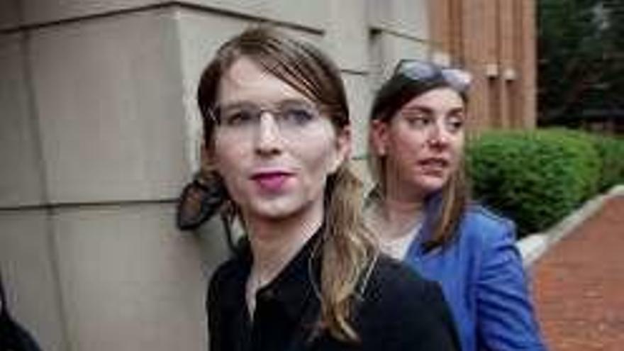 Chelsea Manning. // Efe