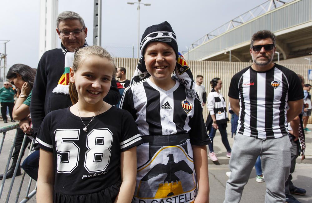 Ambiente previo al partido del CD Castellón