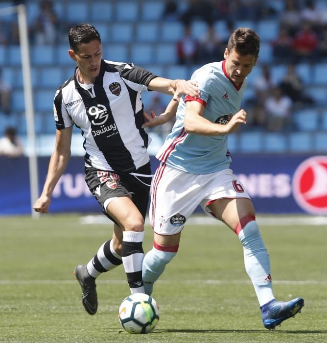 Las fotos del último partido de Liga en Balaídos entre el Celta y el Levante.