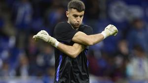 Joan Garcia, portero del Barça, regresa este sábado a Cornellà.