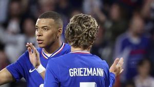 Mbappé y Griezmann, de momento, invisibles en la Eurocopa