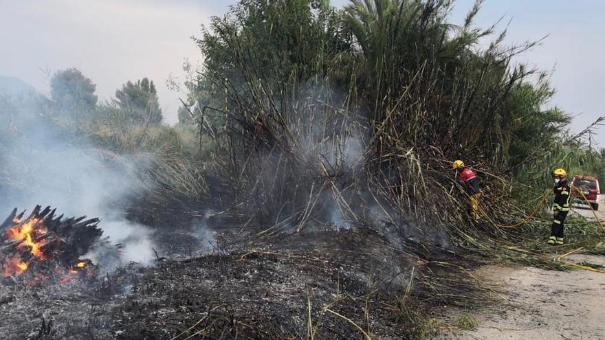 La Vega Baja despierta con cuatro incendios simultáneos