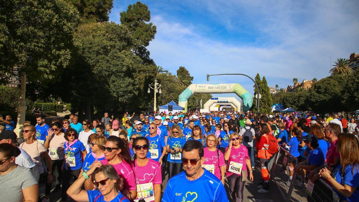 El domingo 20 de octubre la capital del Turia celebrará el evento Valencia contra el Cáncer, con carrera, caminata, marcha nórdica y patinada.