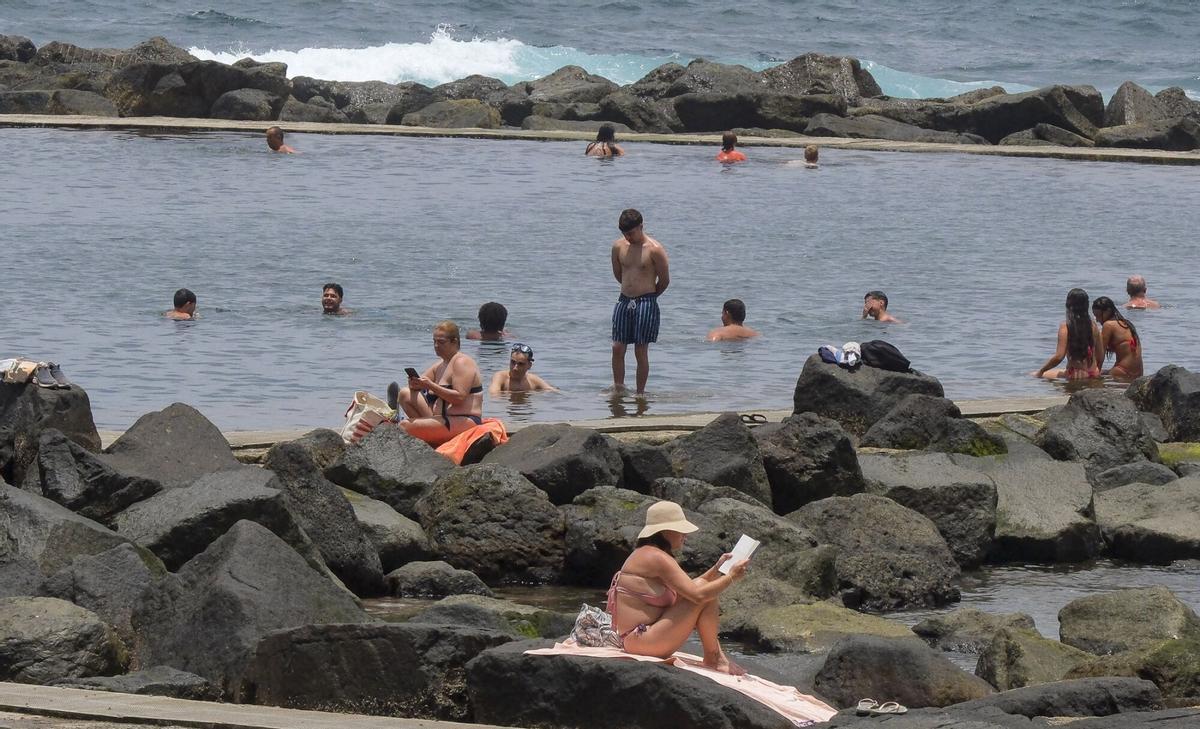 Calor en Gran Canaria: Bañaderos (Arucas, 6/7/2026)