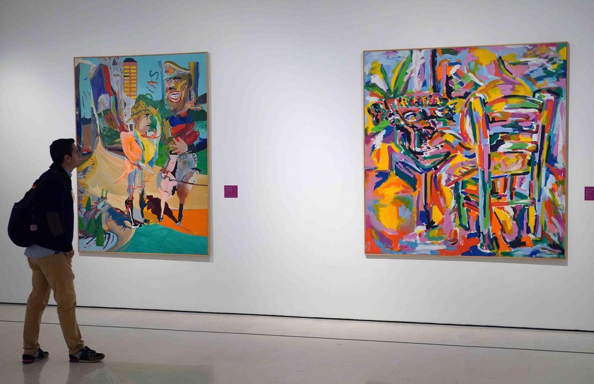 'Pintura liberada. Joven figuración Española de los años 80'.