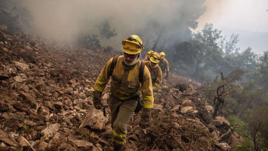 El incendio de Zamora, descontrolado