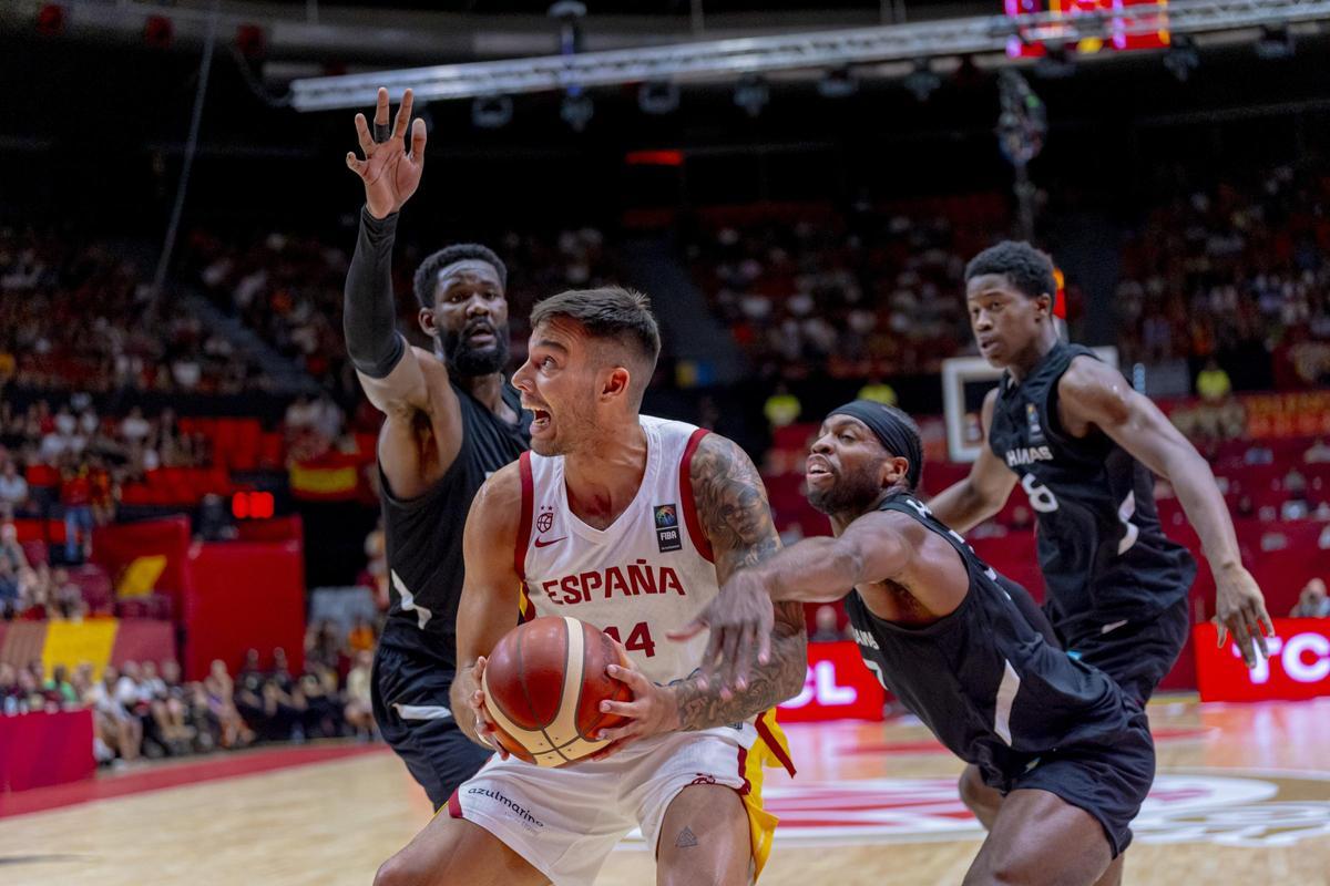 Willy Hernangómez, de nuevo clave en la victoria de España