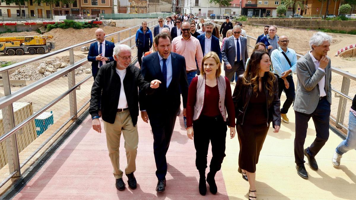 Abre la pasarela de Picanya sobre el Poyo