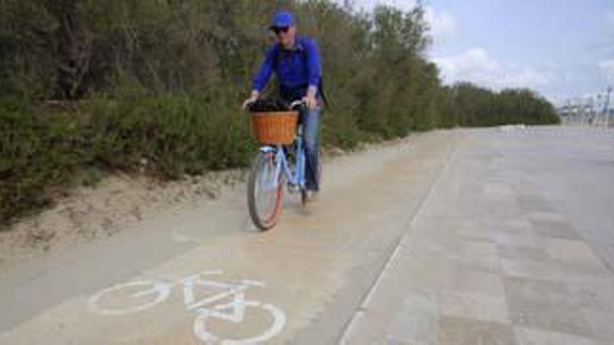 El anillo arrancará en el carril bici que une Valencia y El Saler desde el paseo de Pinedo