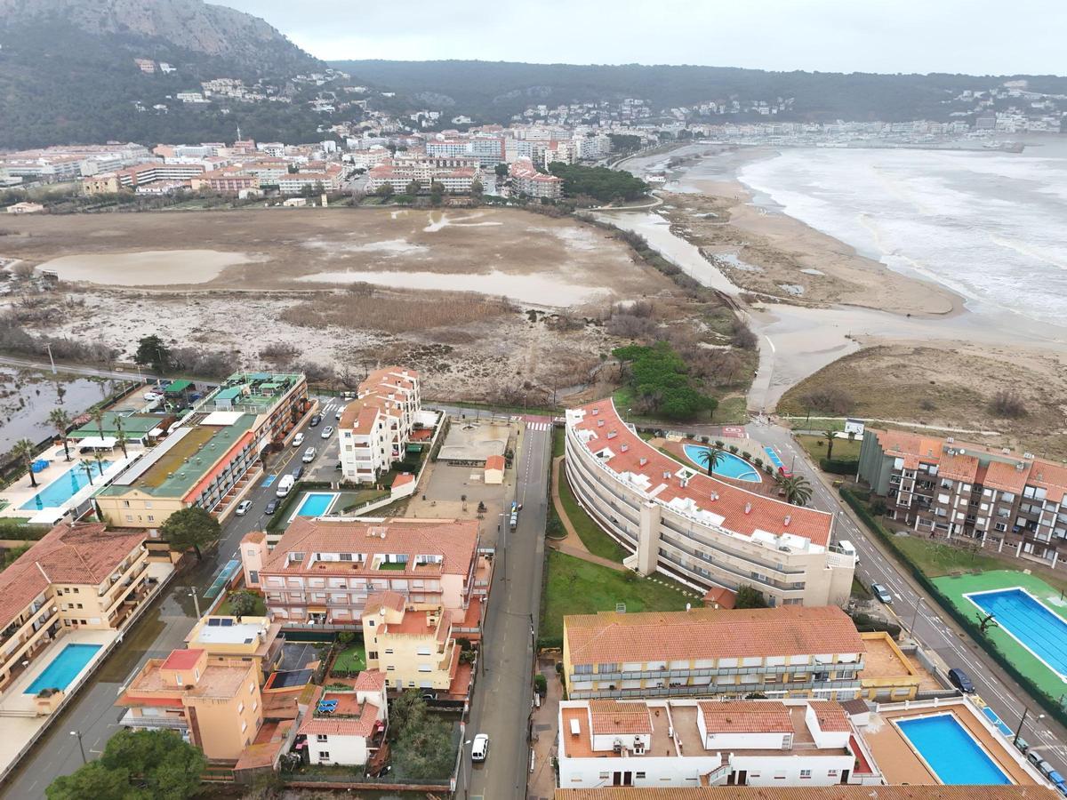 Danys a Torroella de Montgrí pel temporal Harry