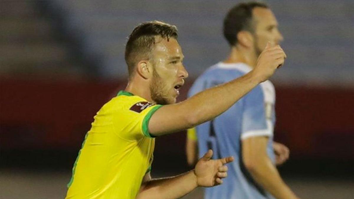 Brasil se impuso a Uruguay con un gran Arthur