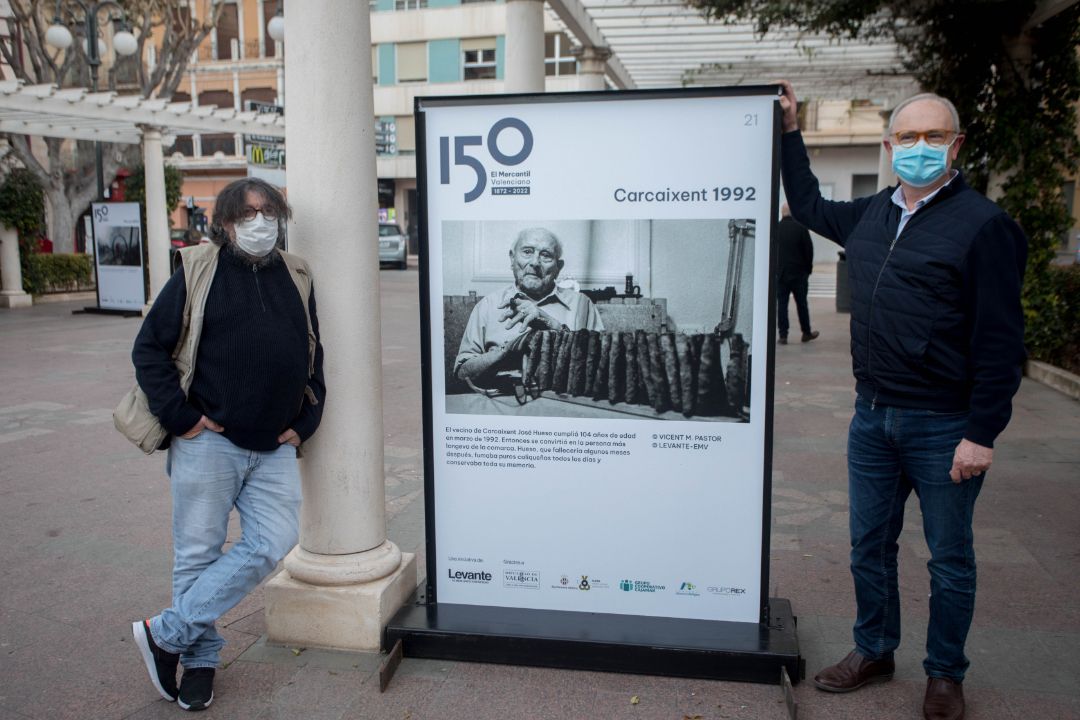 Inauguración de la exposición 150 años de Levante-EMV en Alzira