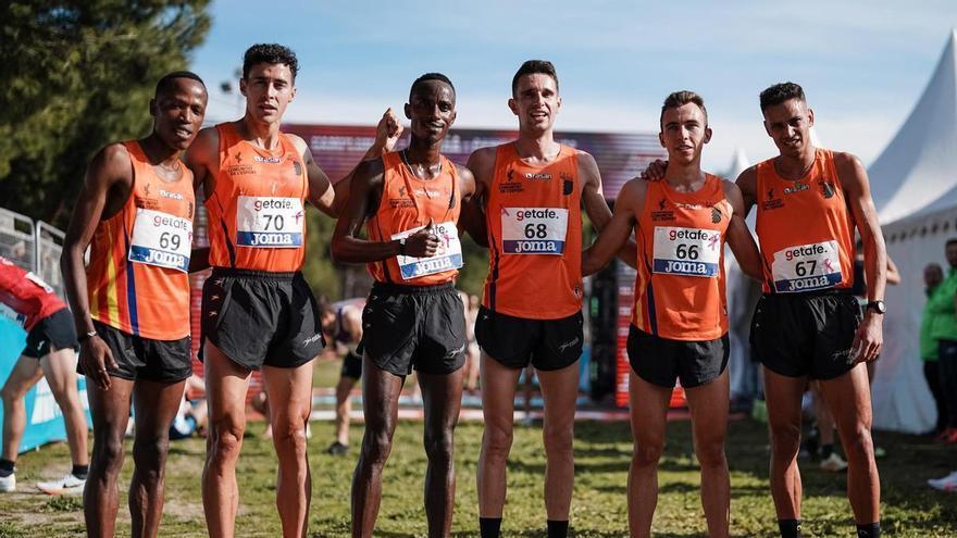 La mejor actuación de la historia de la selección valenciana en el Nacional de cross