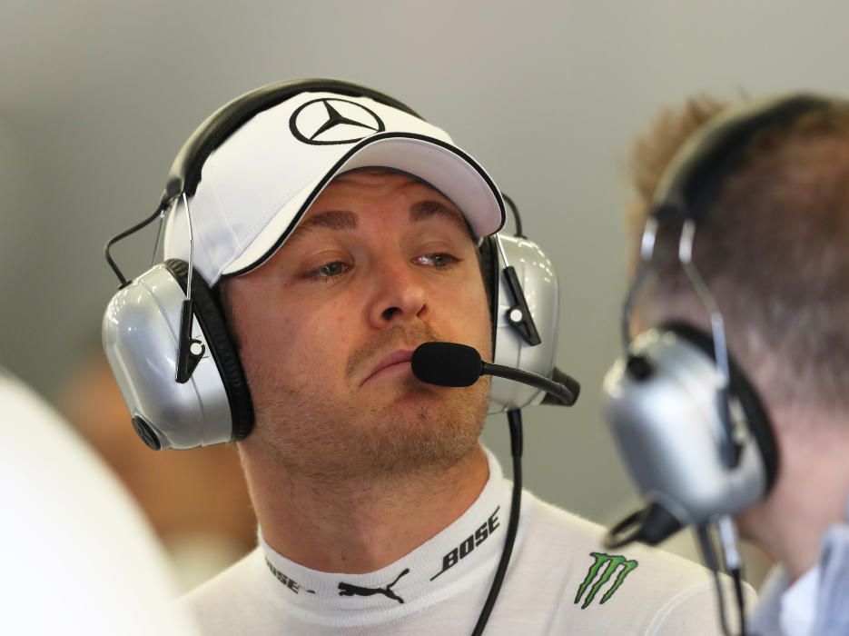 En Silverstone, Rosberg sabía que jugaba en terreno contrario. El Mercedes de Hamilton voló de nuevo y el alemán se tuvo que conformar con ser tercero.
