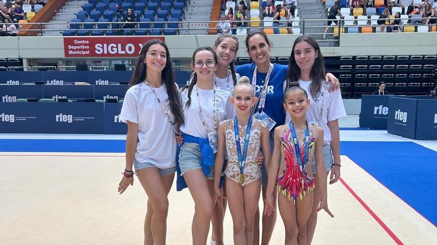 Es Vinyet se proclama campeón de España de gimnasia por equipos alevín