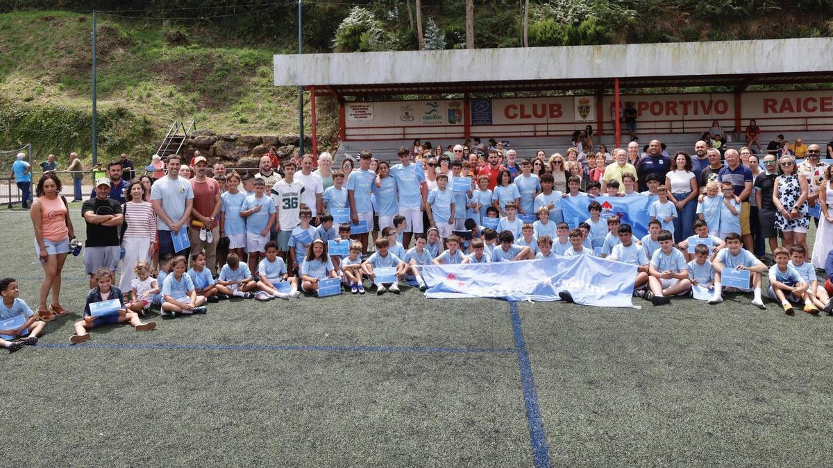Una edición anterior del campus de Celta de Vigo en Raíces Nuevo.