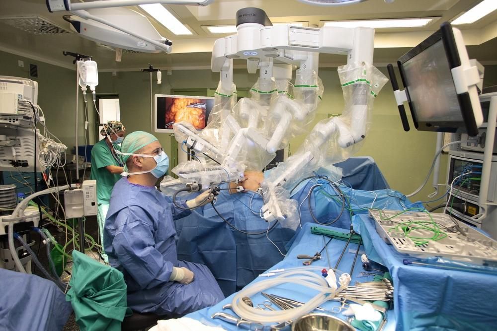 Cirugía con el robot Da Vinci