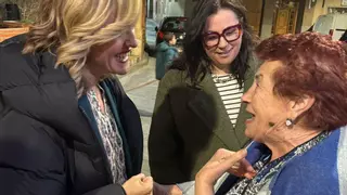 Pilar Alegría empieza en Andorra (Teruel) sus encuentros con la militancia de base
