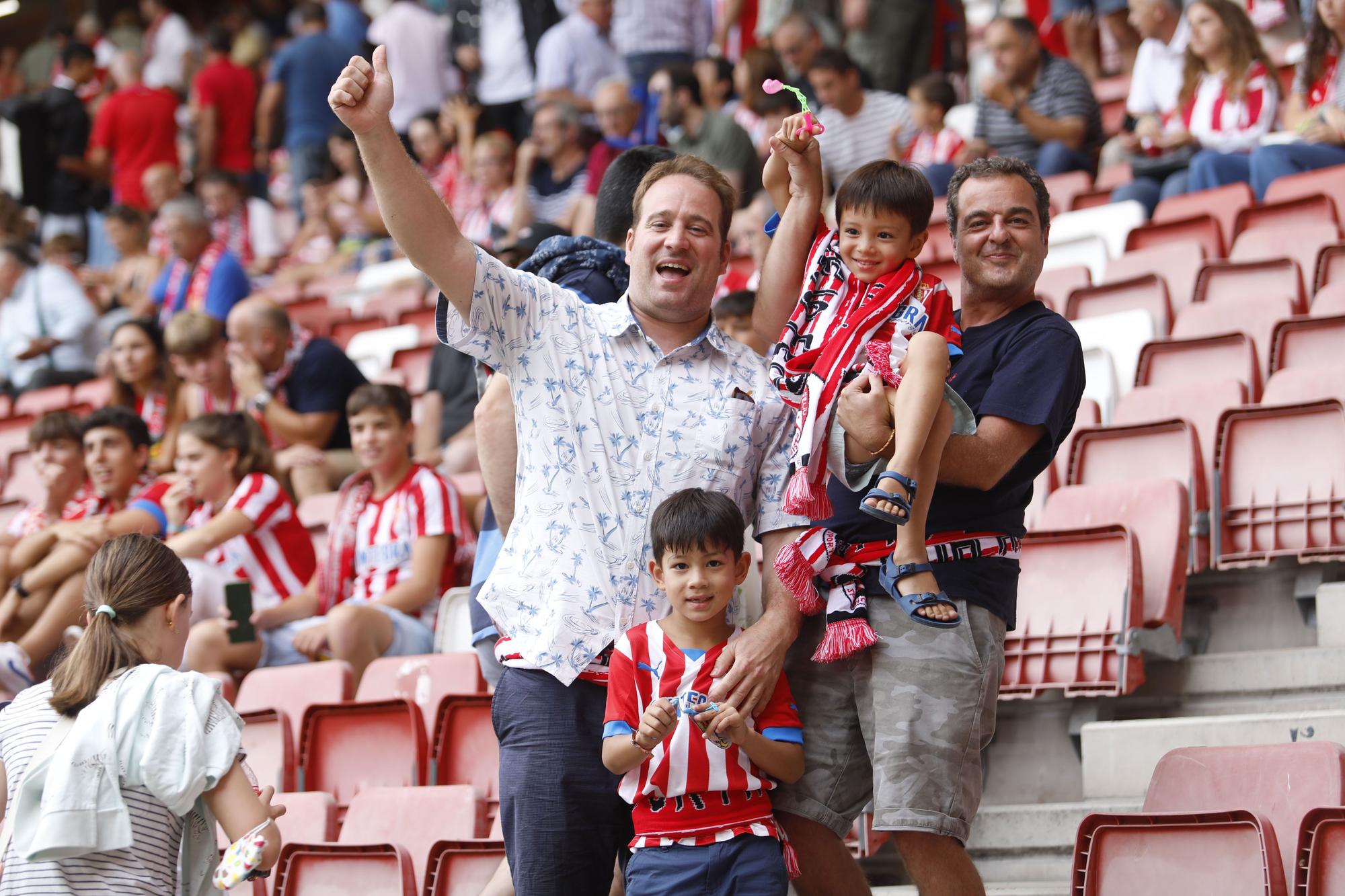 En imágenes: El Sporting se divierte ante el Andorra